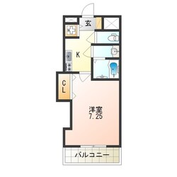 深江橋駅 徒歩4分 8階の物件間取画像